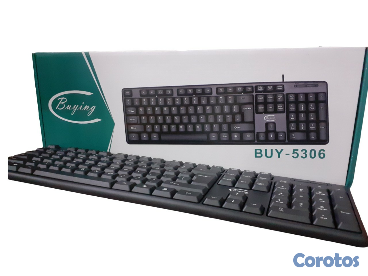 celulares y tabletas - Teclado USB alambrico Buying 5306