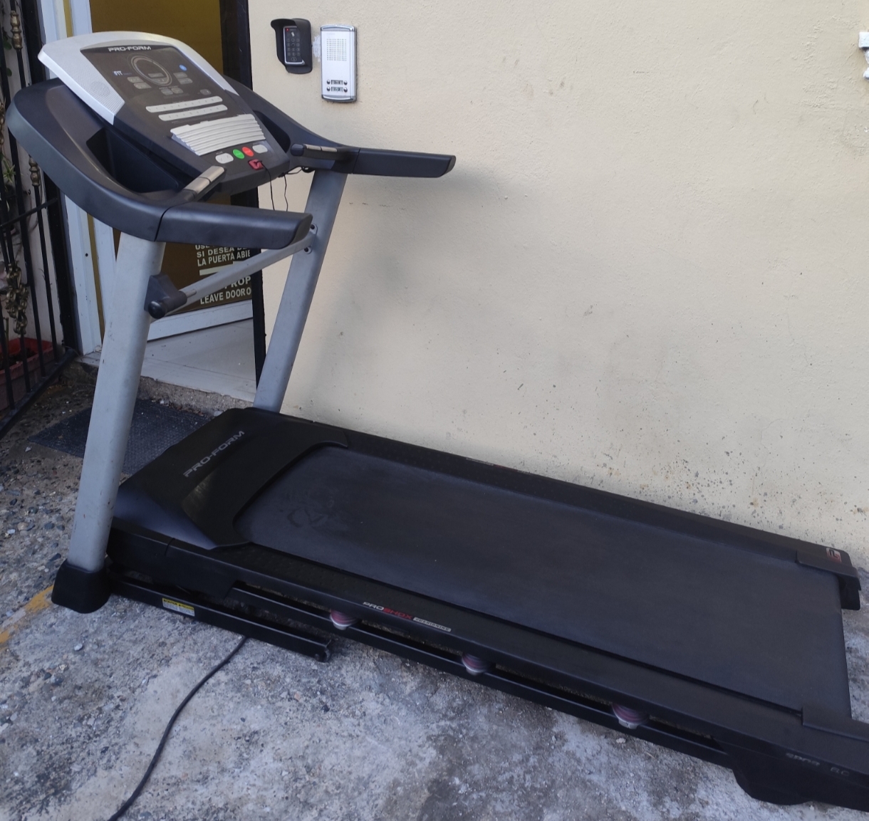 deportes - caminadora electrica plegable marca proform 3