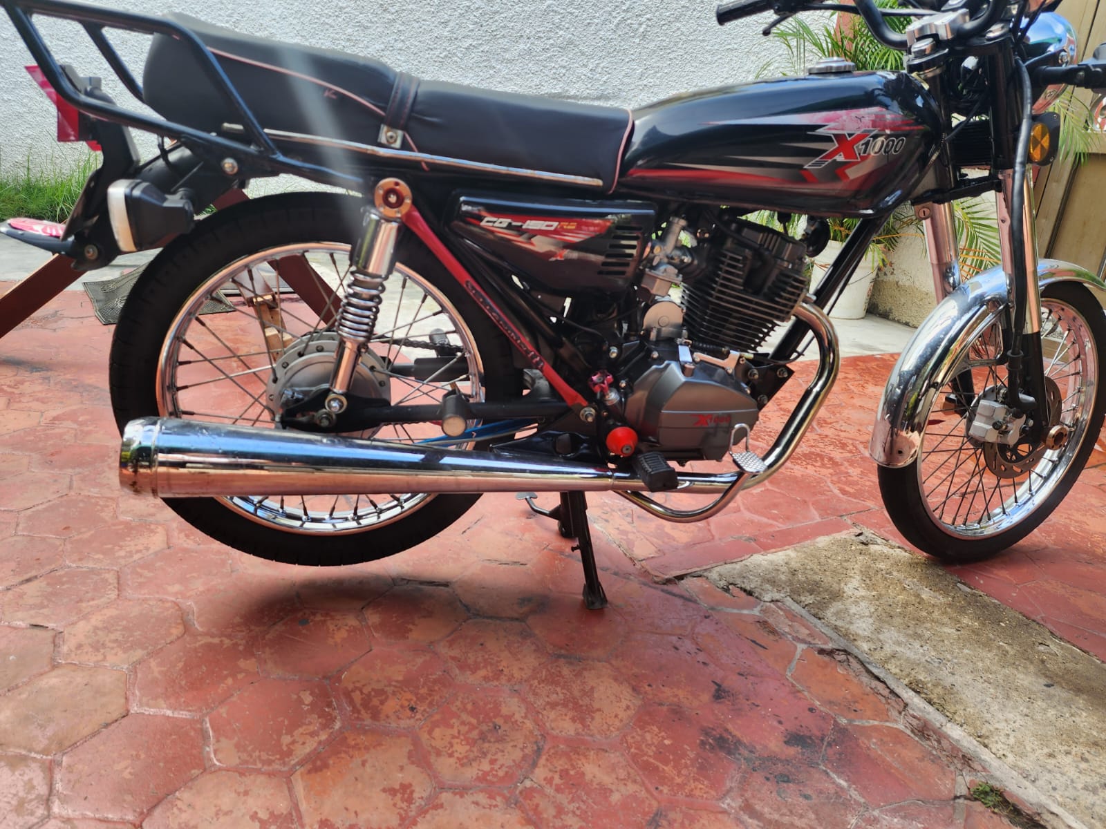 motores y pasolas - X-1000 CG-150 NEGRO 0