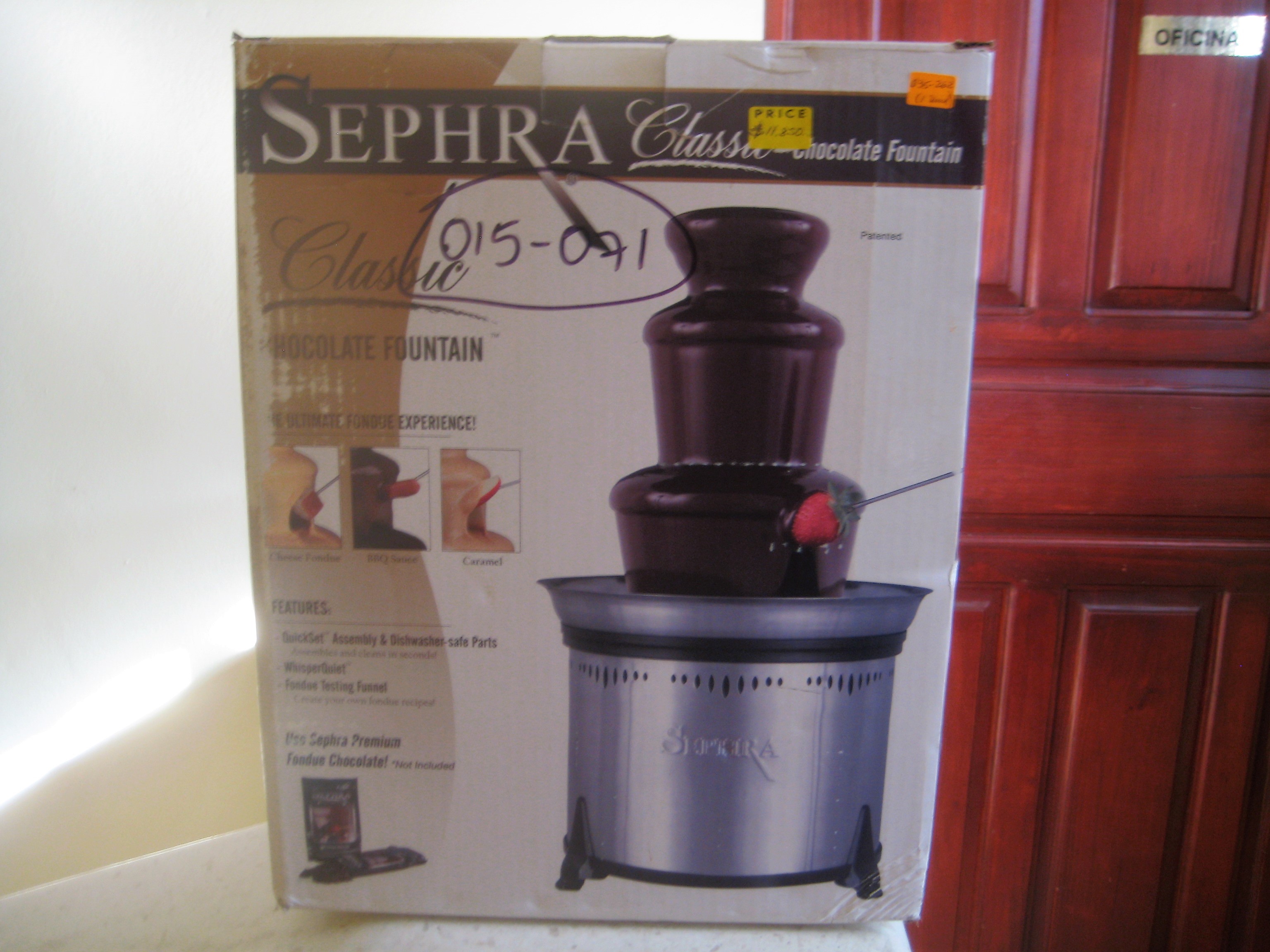 decoración y accesorios - AUTÉNTICA FUENTE DE CHOCOLATE SEPHRA 0