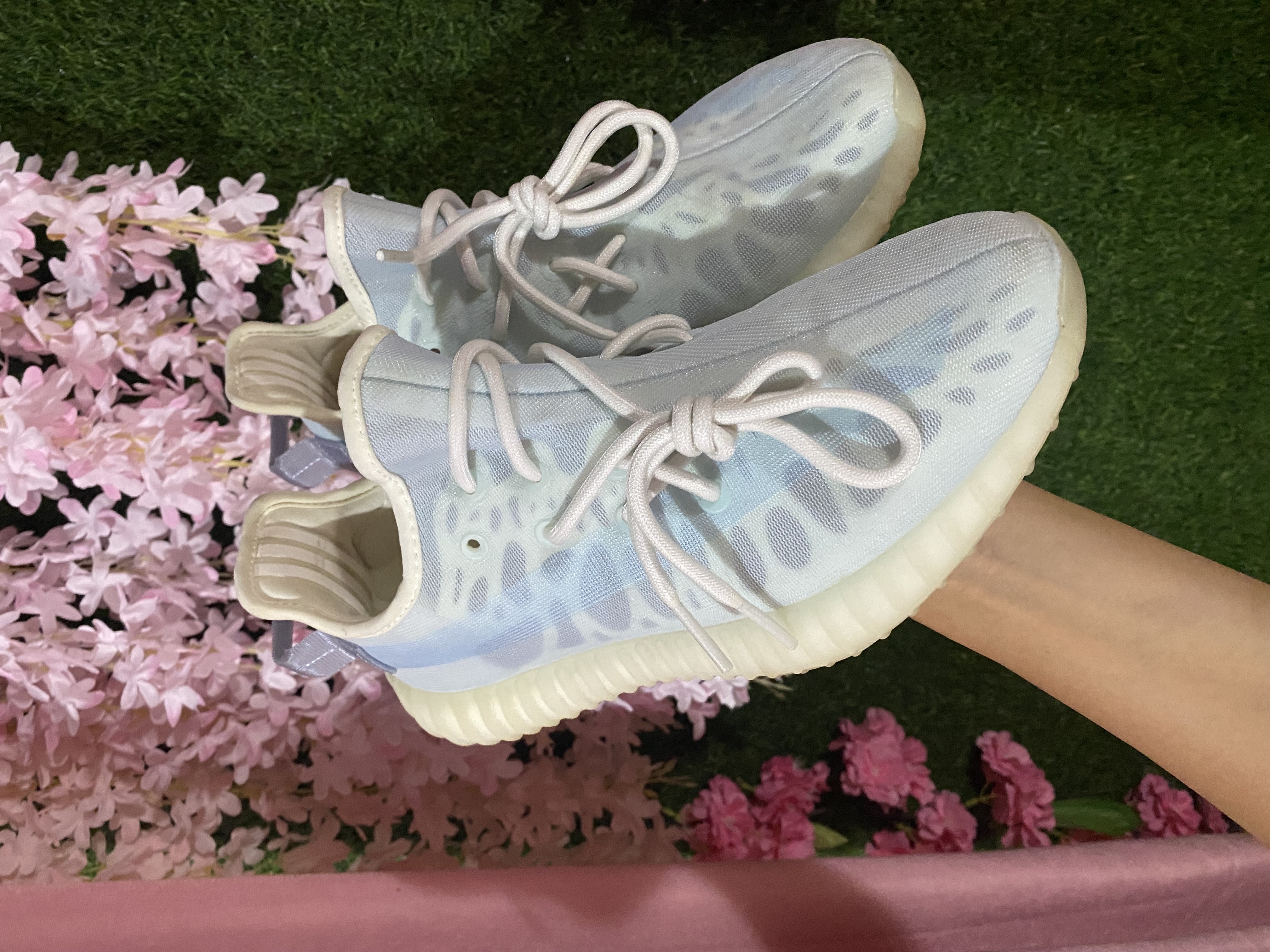 zapatos para hombre - Yeezy Boost 350 V2 Mono Ice size 9 1