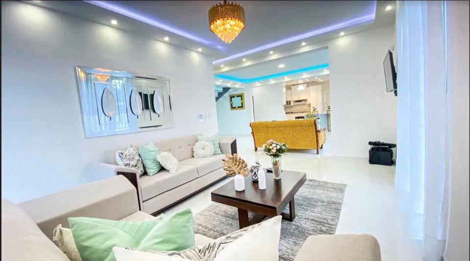 casas - villa en venta puerto plata con paneles solares y piscina privada 2