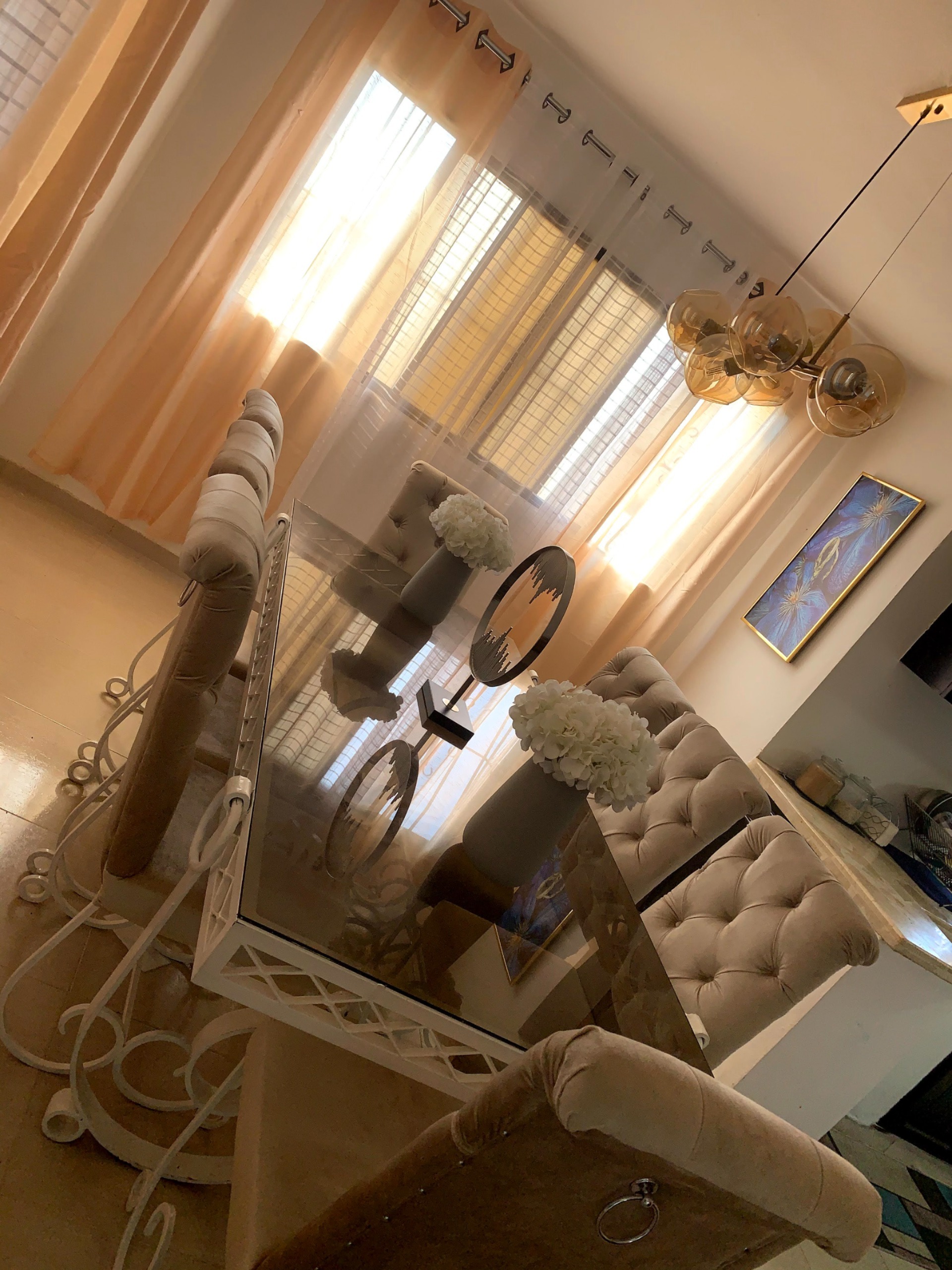 muebles y colchones - Venta de Comedor de 8 sillas 2