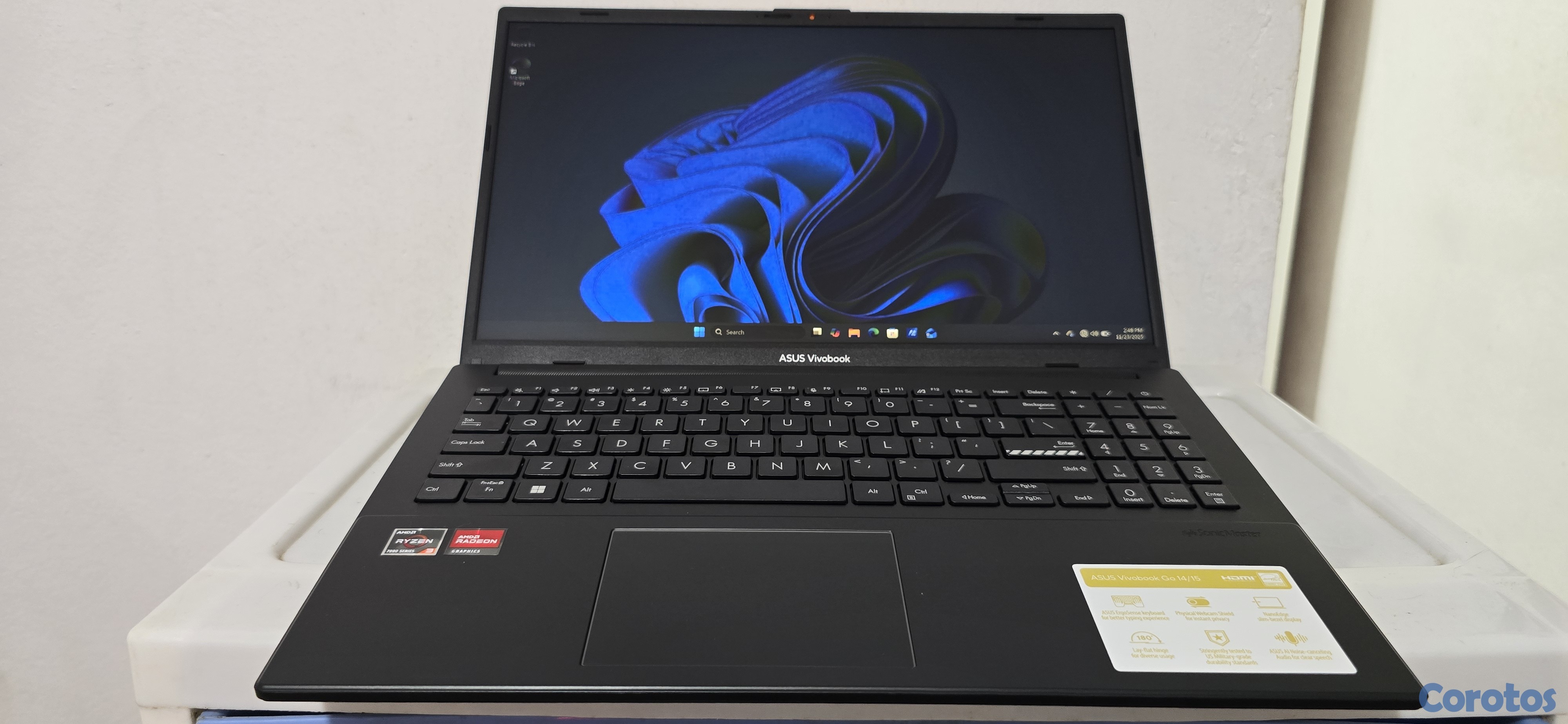 computadoras y laptops - laptop Asus Gamer 15 Ryzen 3 7320u 13th Gen  Ram 8gb Disco 128gb SSD nuevo  1