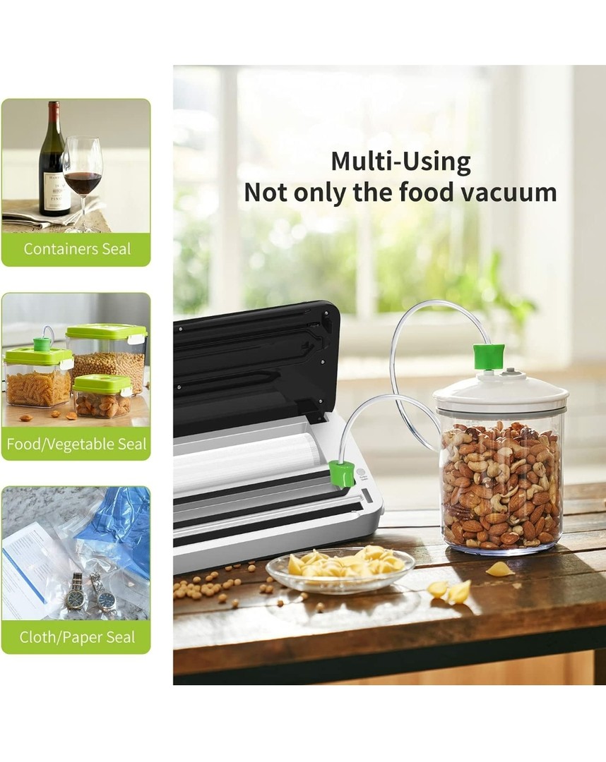 cocina - Maquina selladora y empacadora al vacio. Ideal para preservar alimentos. Nueva! 2