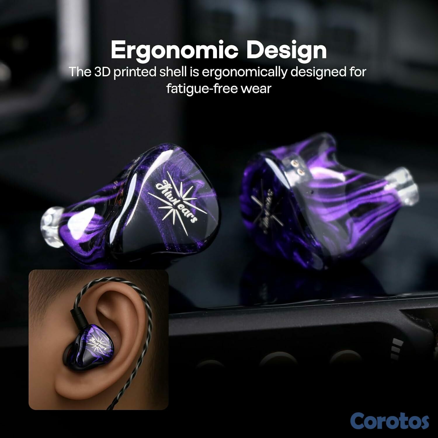 camaras y audio - Kiwi Ears Quartet auriculares IEM 2DD + 2BA 4