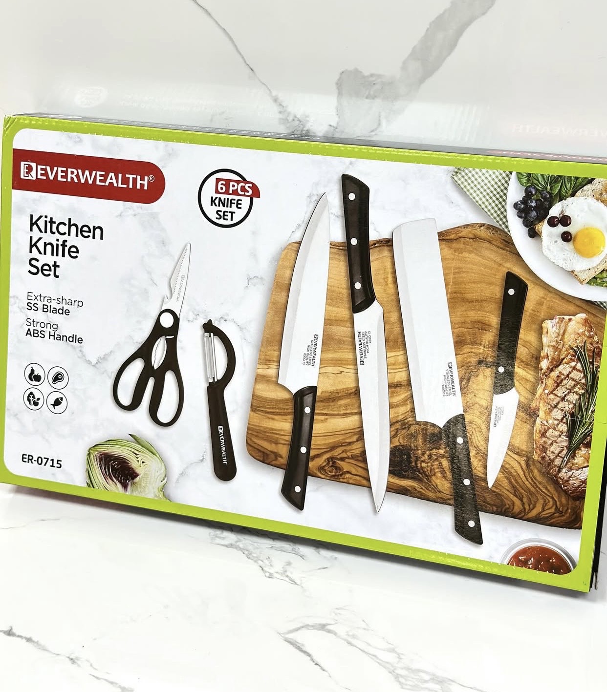 cocina - Juego de Cuchillos 6 piezas 1