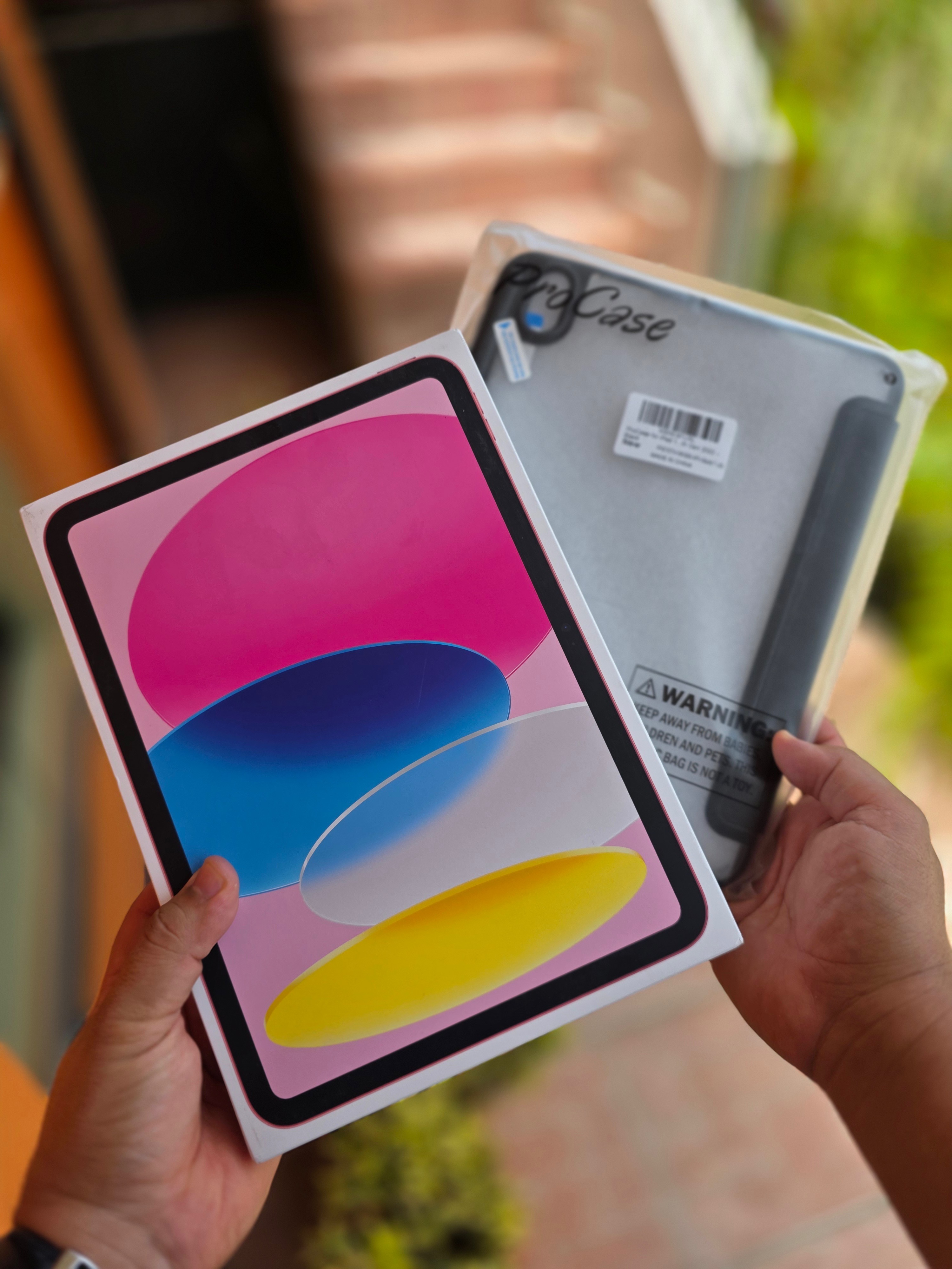 celulares y tabletas - iPad 11va Generación 128GB Rosadas y azules + Cover incluido. 0