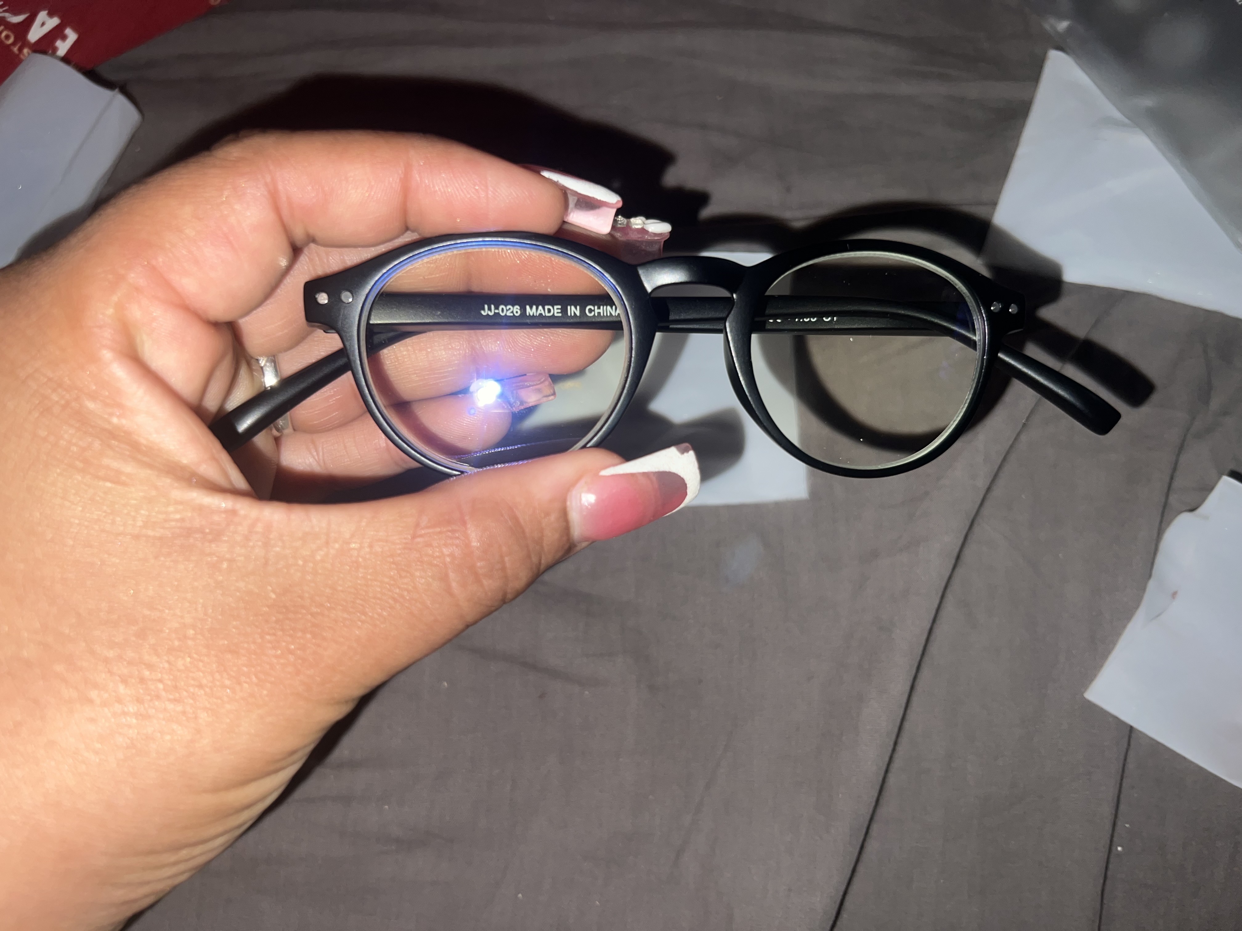 joyas, relojes y accesorios - montura de lentes  4