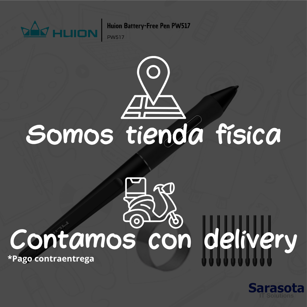 accesorios para electronica - Huion Battery-Free Pen PW517 4