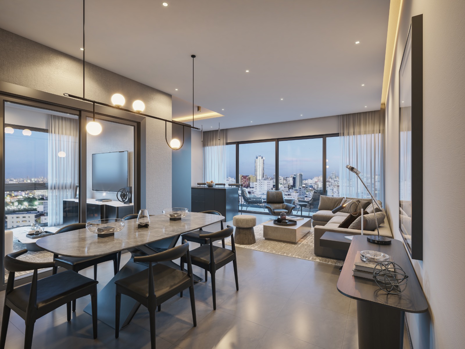 apartamentos - TORRE DE 19 NIVELES ENSANCHE OZAMA NUEVOS 4