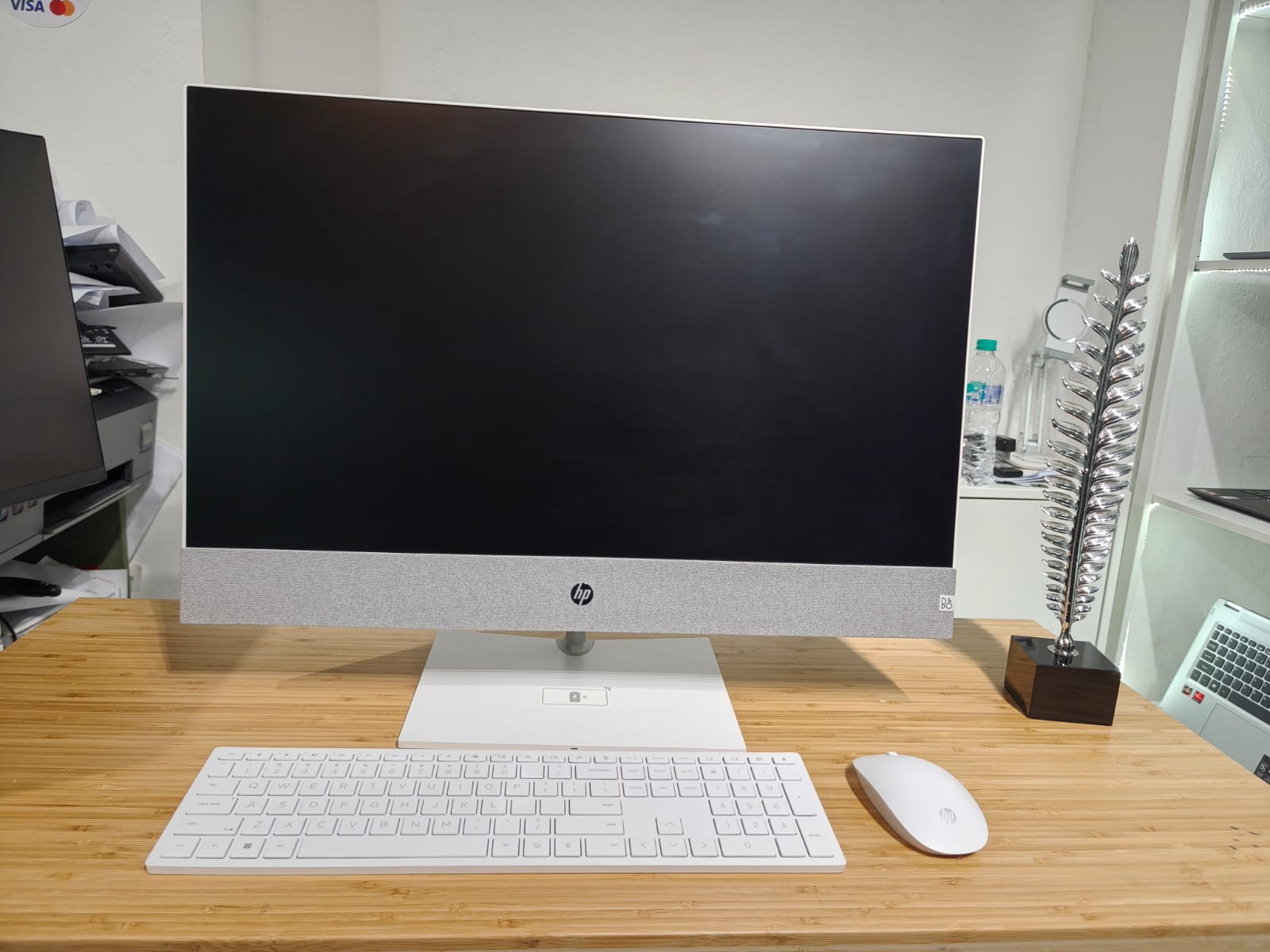 computadoras y laptops - HP All in One 27" IPS Ryzen 5 5625U Ram 8GB 256GB  5