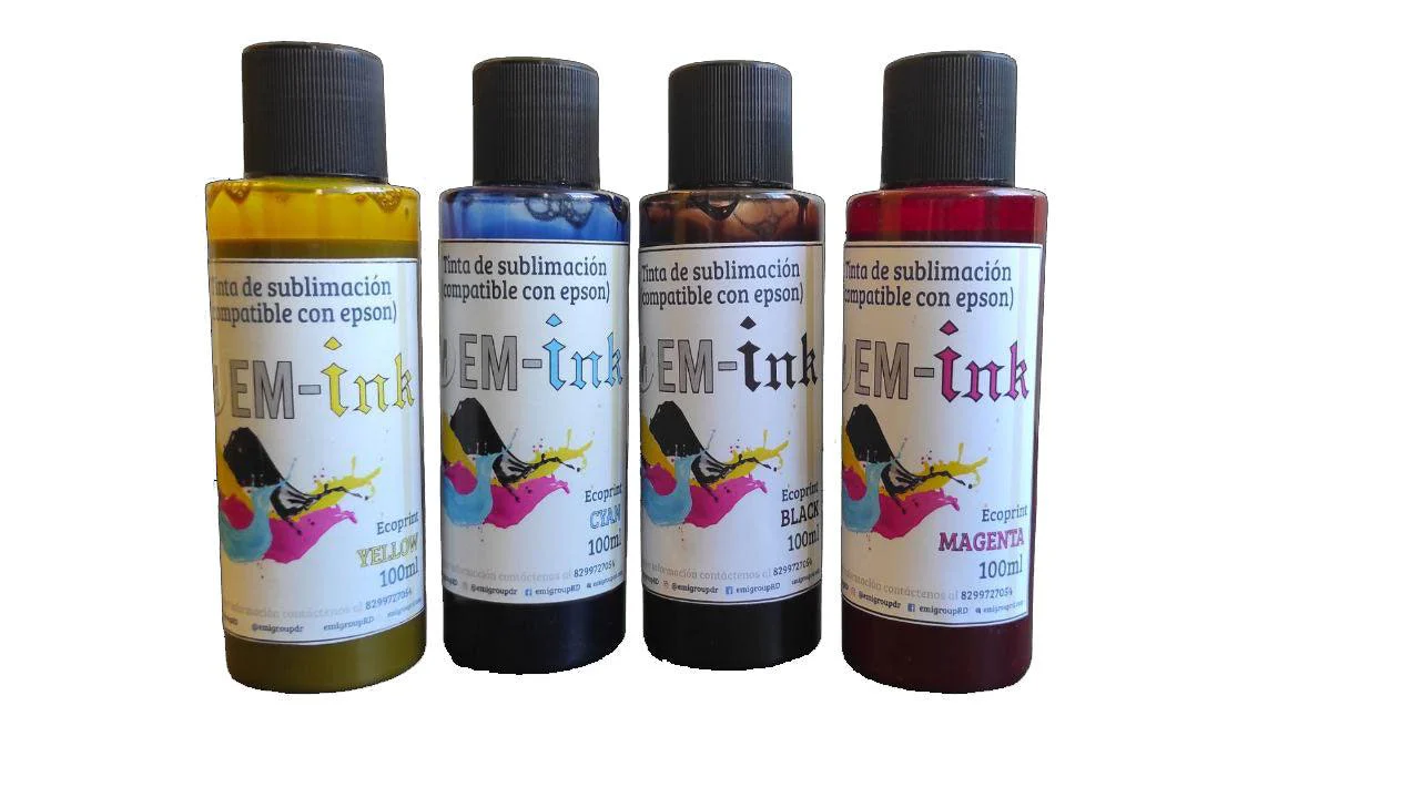 otros electronicos - Kit Tinta de Sublimación - EcoPrint