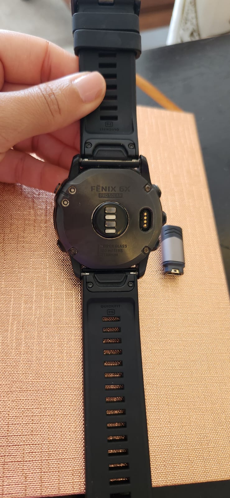 joyas, relojes y accesorios - RELOJ GARMIN FENIX 6X, PRO SOLAR 1