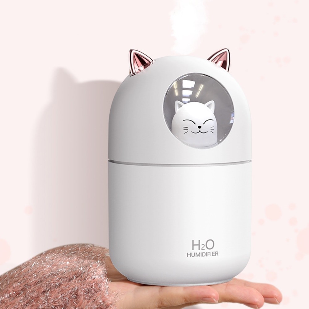 otros electronicos - Humidificador  aromaterapia difusor de aceite con USB, purificador de aire 300ML 1