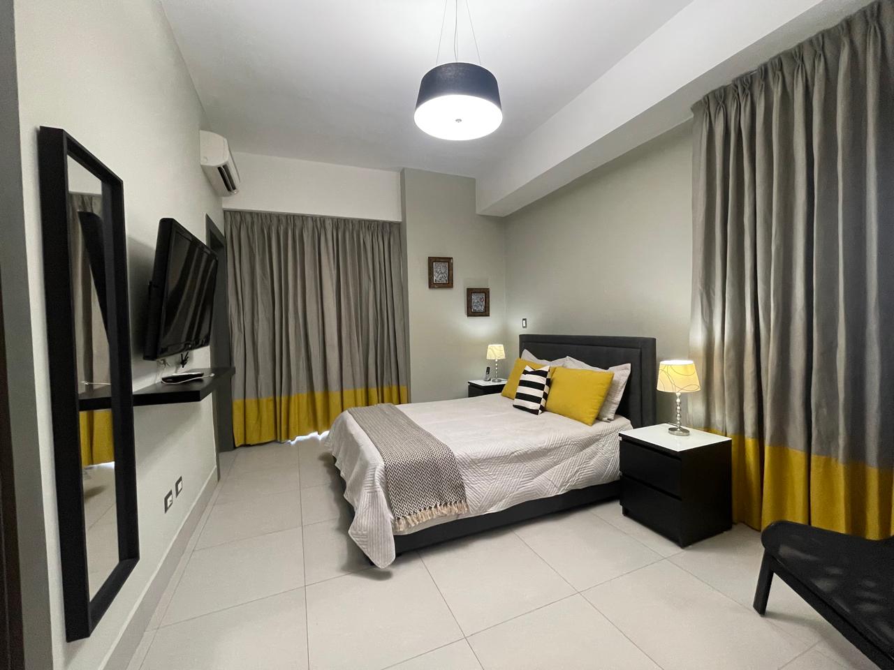 apartamentos - Rento Apartamento Amueblado Moderno Piantini 4