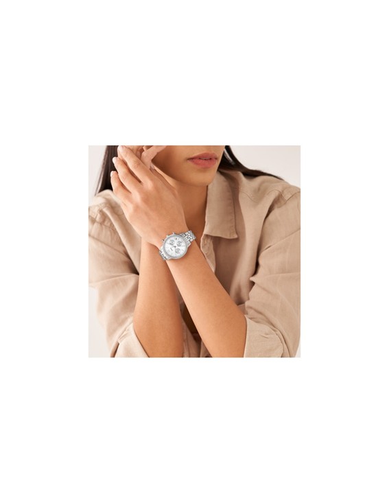 joyas, relojes y accesorios - Reloj Fossil Neutra Cronógrafo Mujer 4
