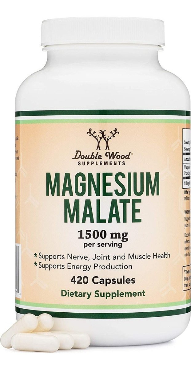 Salud y Equipamiento Médico - Malato Magenesio 1500 mg Double wood