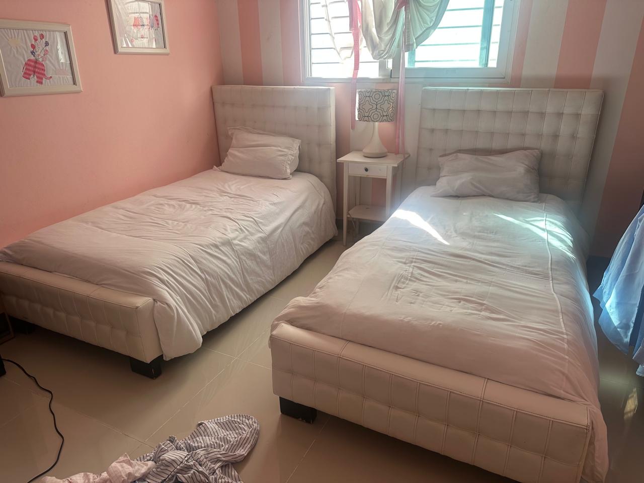 muebles y colchones - Juego de 2 camas twin  1