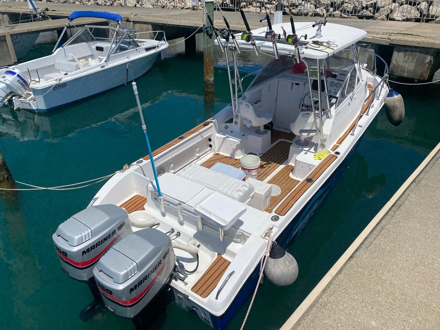 botes - Bote Lancha Pesca, iPhone 2