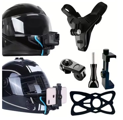 bicicletas y accesorios - Soporte de correa para casco para Gopro y Camaras  0