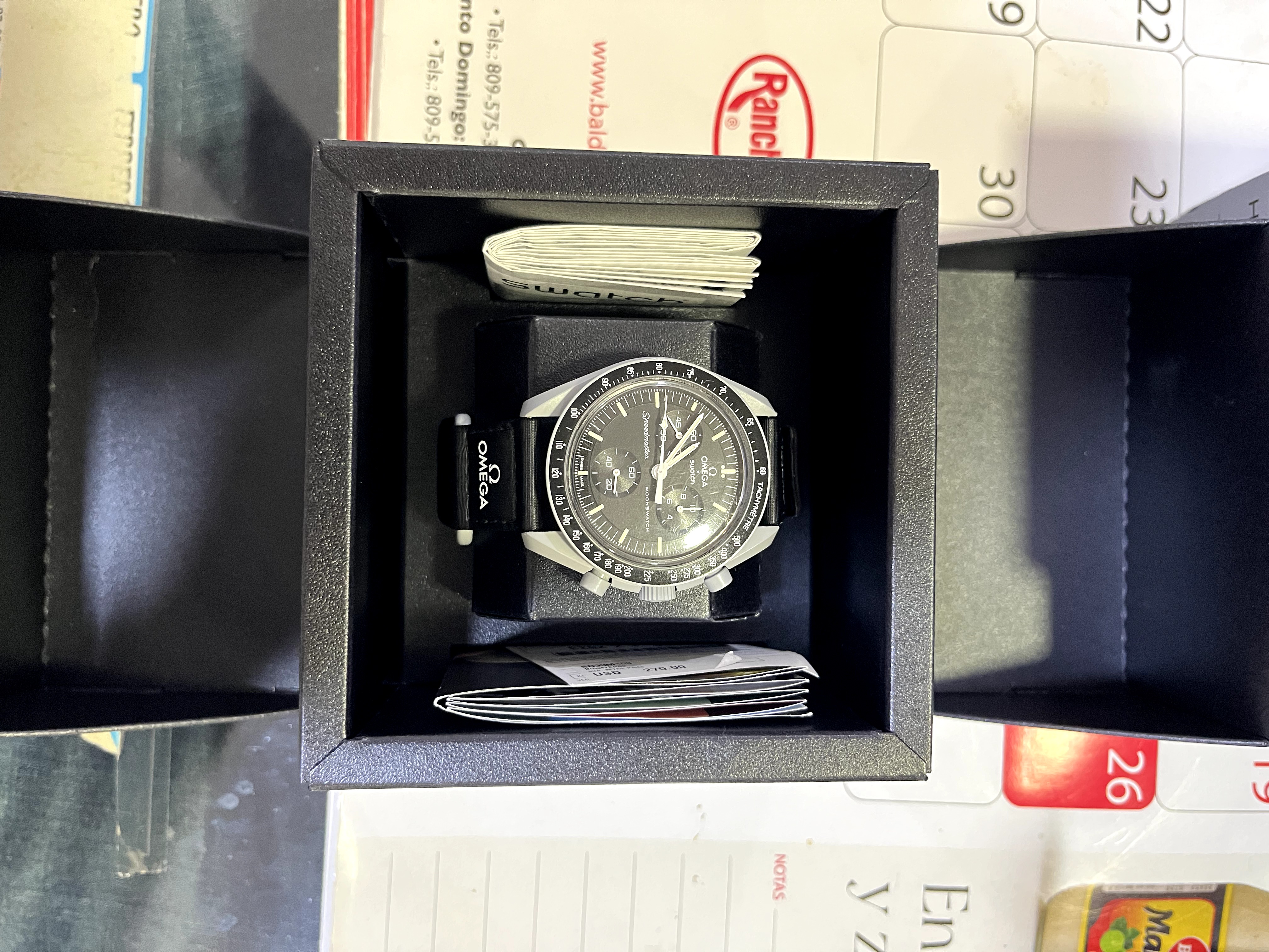 joyas, relojes y accesorios - Omega x Swatch 1