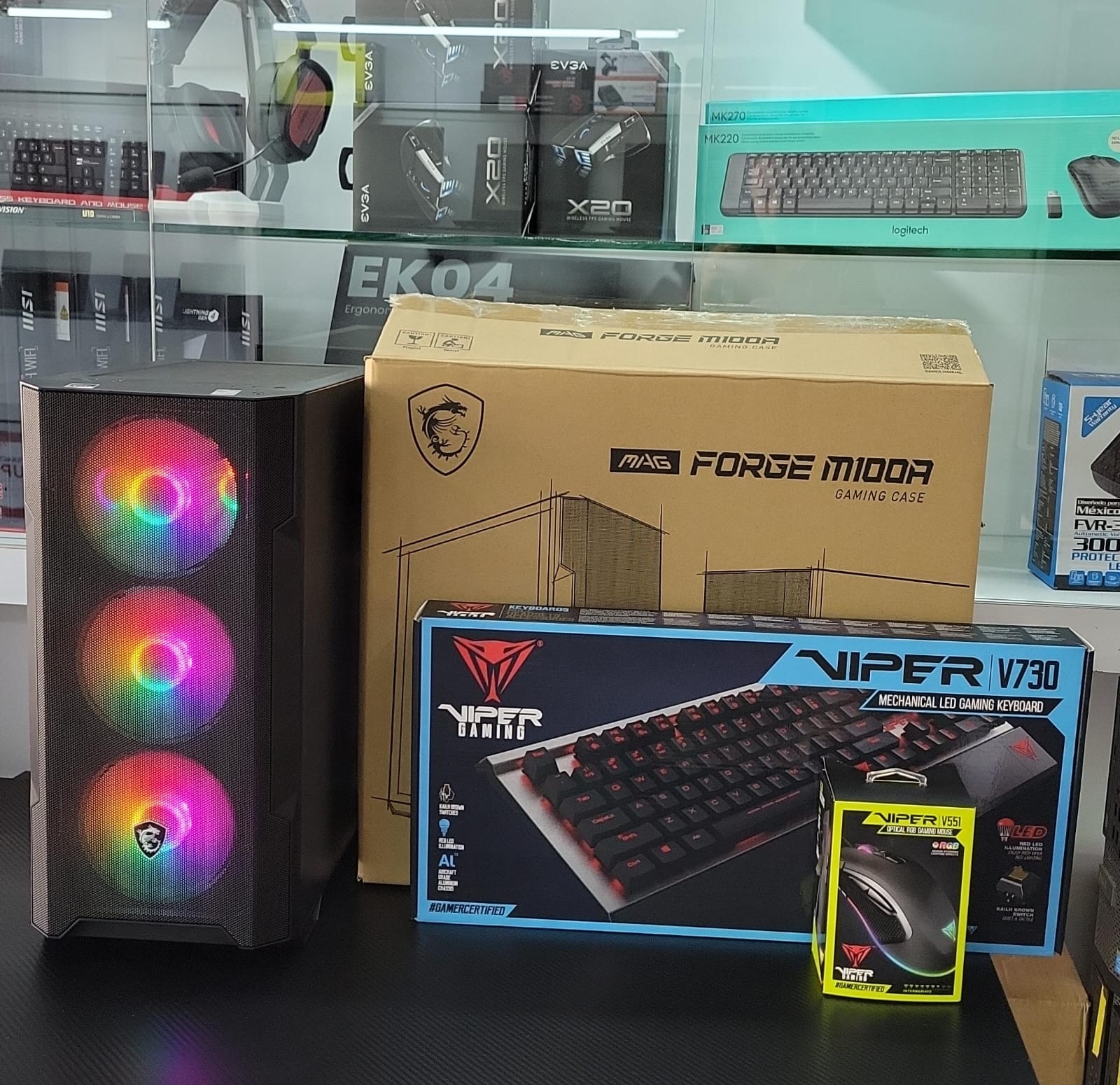computadoras y laptops - Pc GAMING MSI , Ryzen 5 5600G  16GB 512 SSD