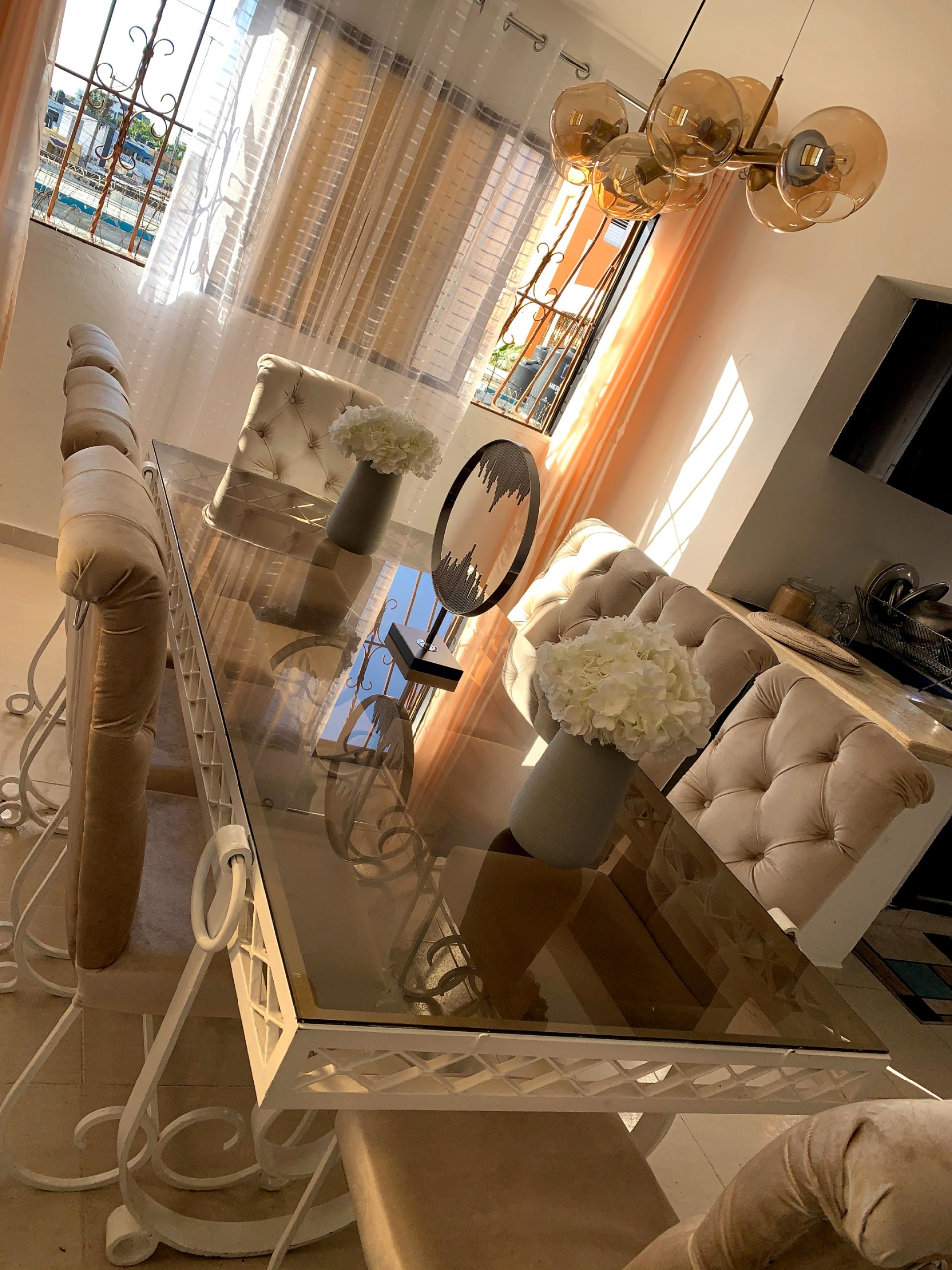 muebles y colchones - Venta de Comedor de 8 sillas 3
