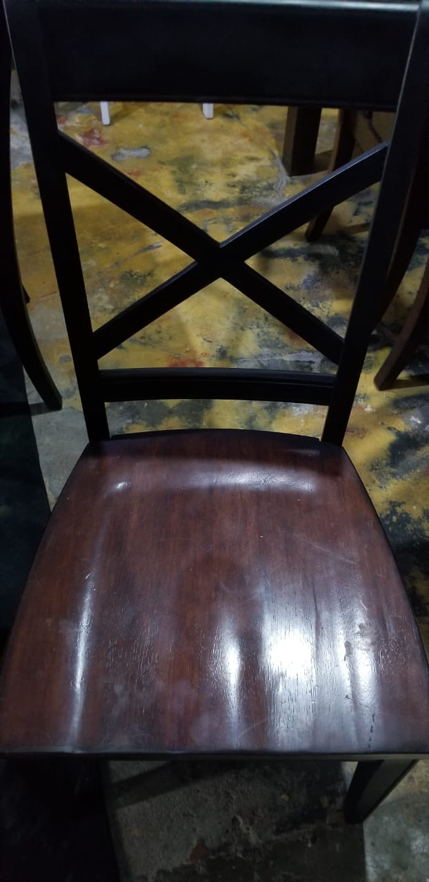 muebles y colchones - comedor usado 6 sillas importados ni roto ni flojo bien de pintura  2