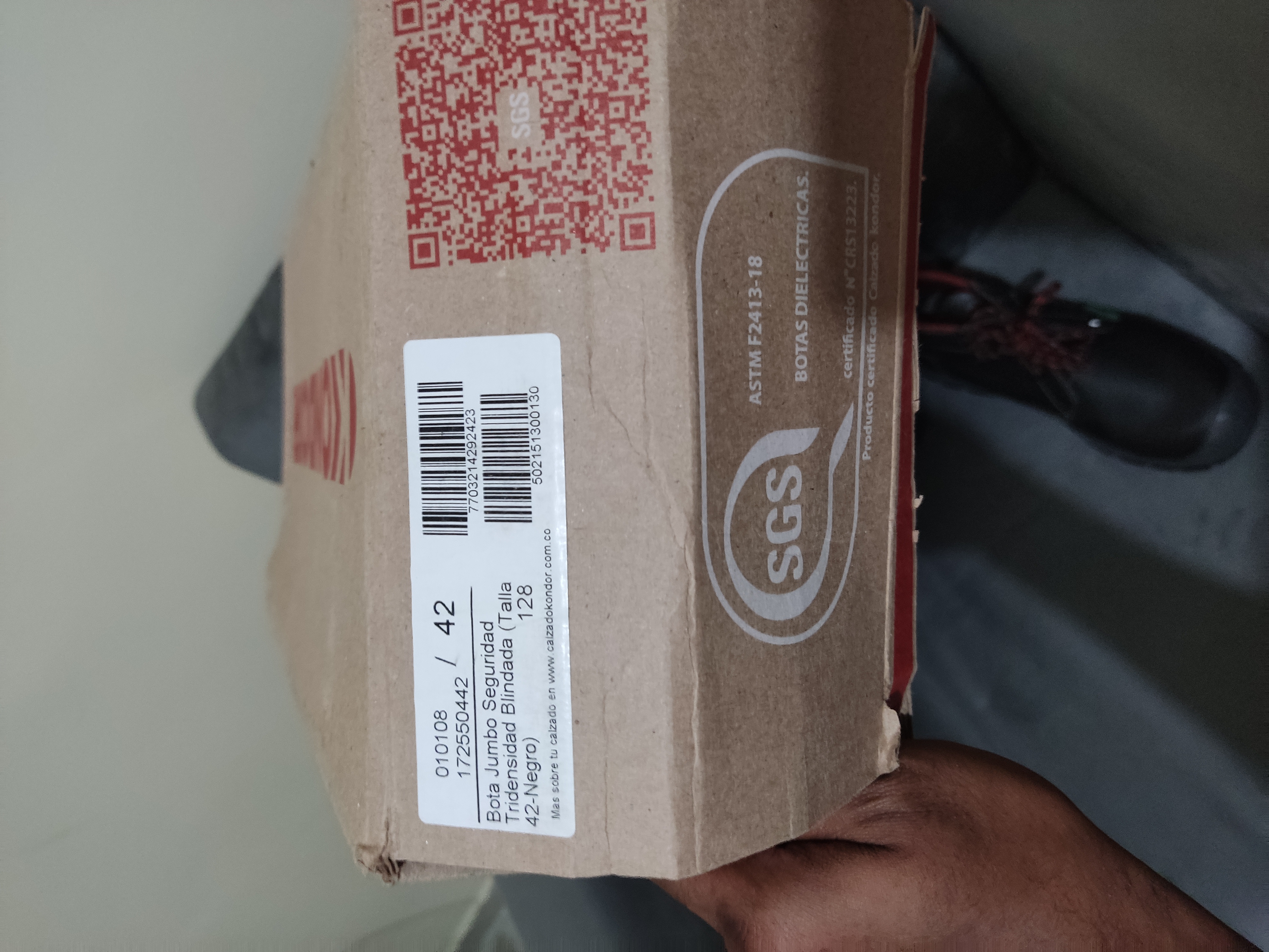 zapatos para hombre - botas de trabajar kondor 1