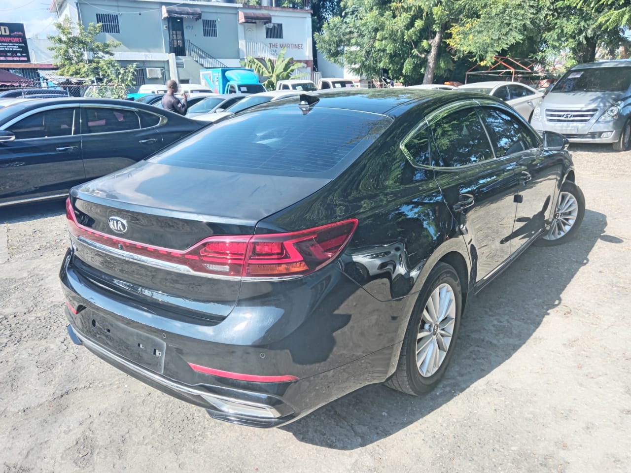 carros - KIA K7 2020 NEGRO 3