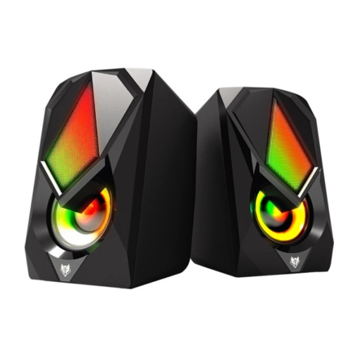 accesorios para electronica - BOCINA PARA PC NUBWO RGB EXCELENTE CALIDAD GAMER COMPUTADORA 3