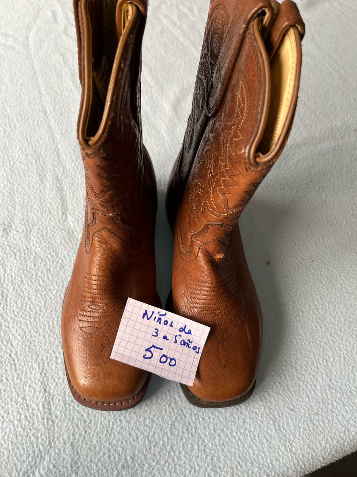 zapatos unisex - Botas de caballo de cuero para niños  2