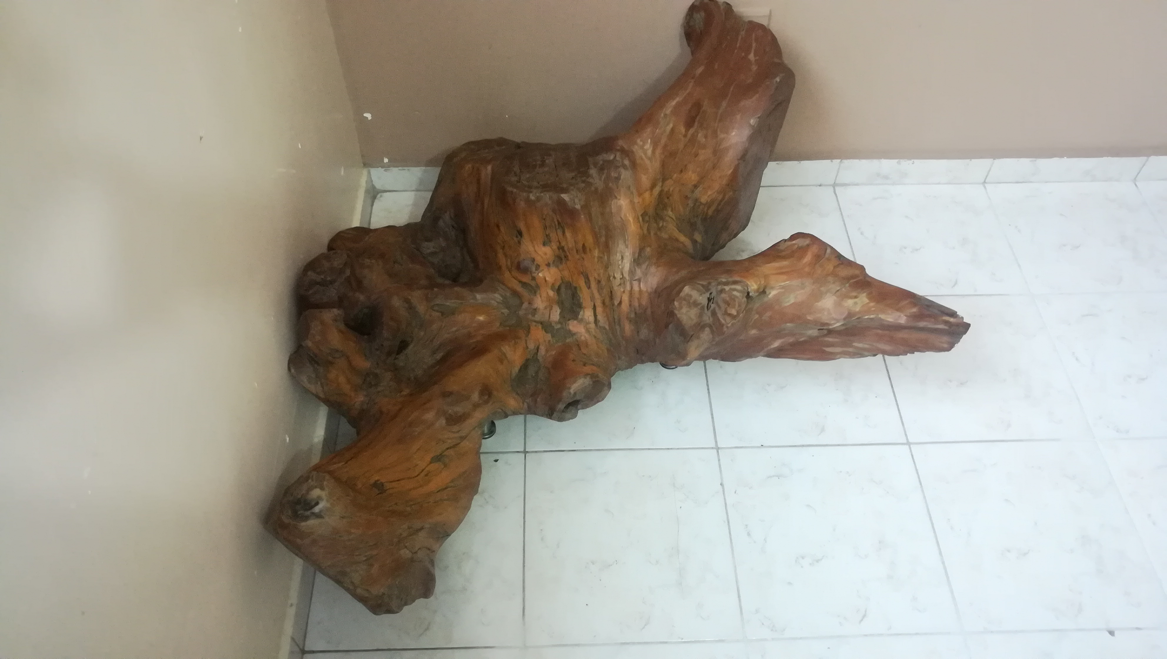 muebles y colchones - Mesa Tronco Natural 2