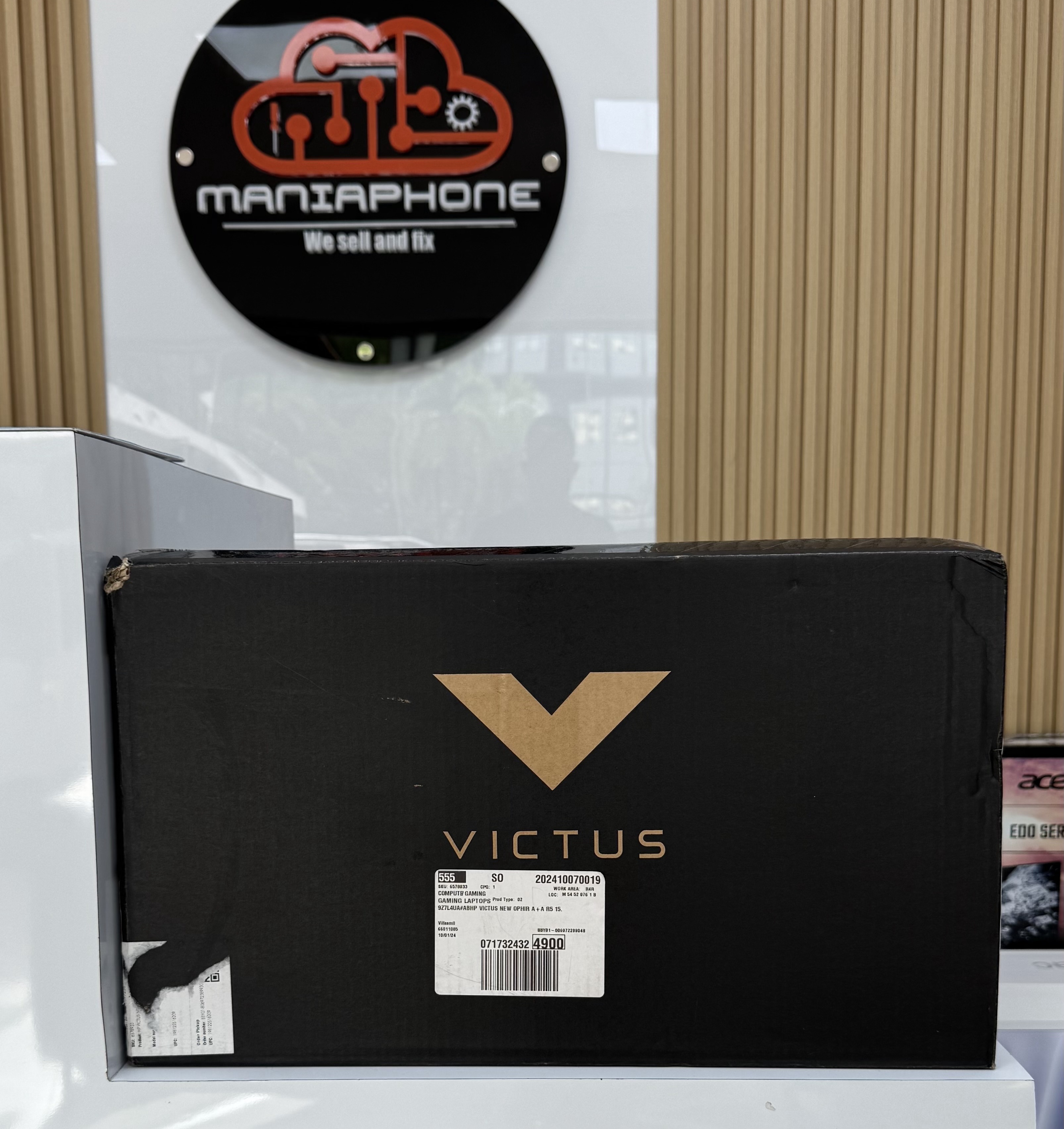 computadoras y laptops - HP VICTUS 15.6 FULL HD AMD RYZEN 5 7535HS 8GB DDR5 RX6550M (4GB) 512GB SSD

 4