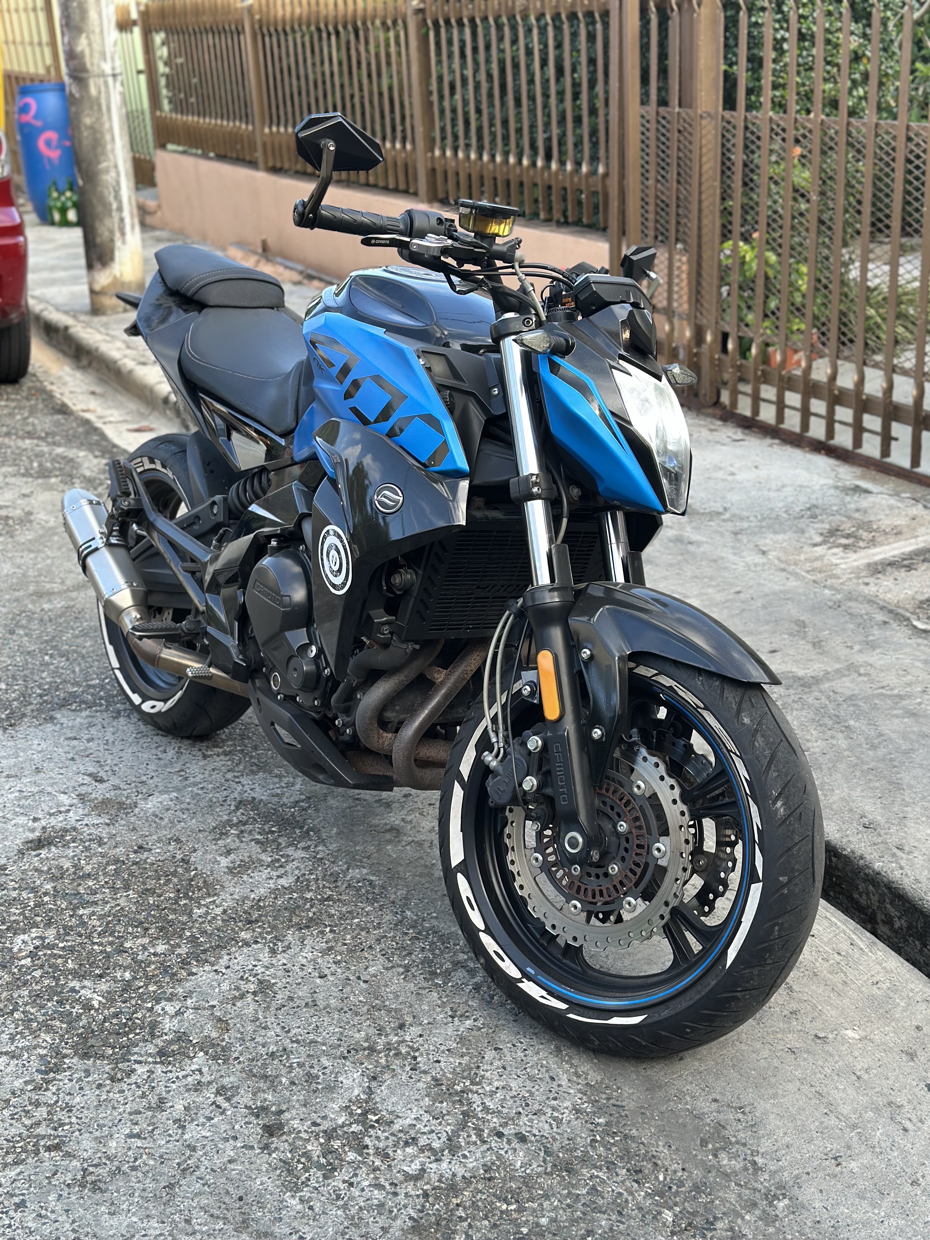 motores y pasolas - CF MOTO NK400 1