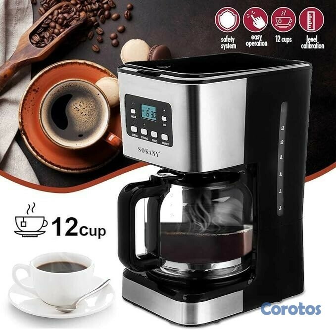 electrodomesticos - CAFETERA SOKANY 12 TAZA 1