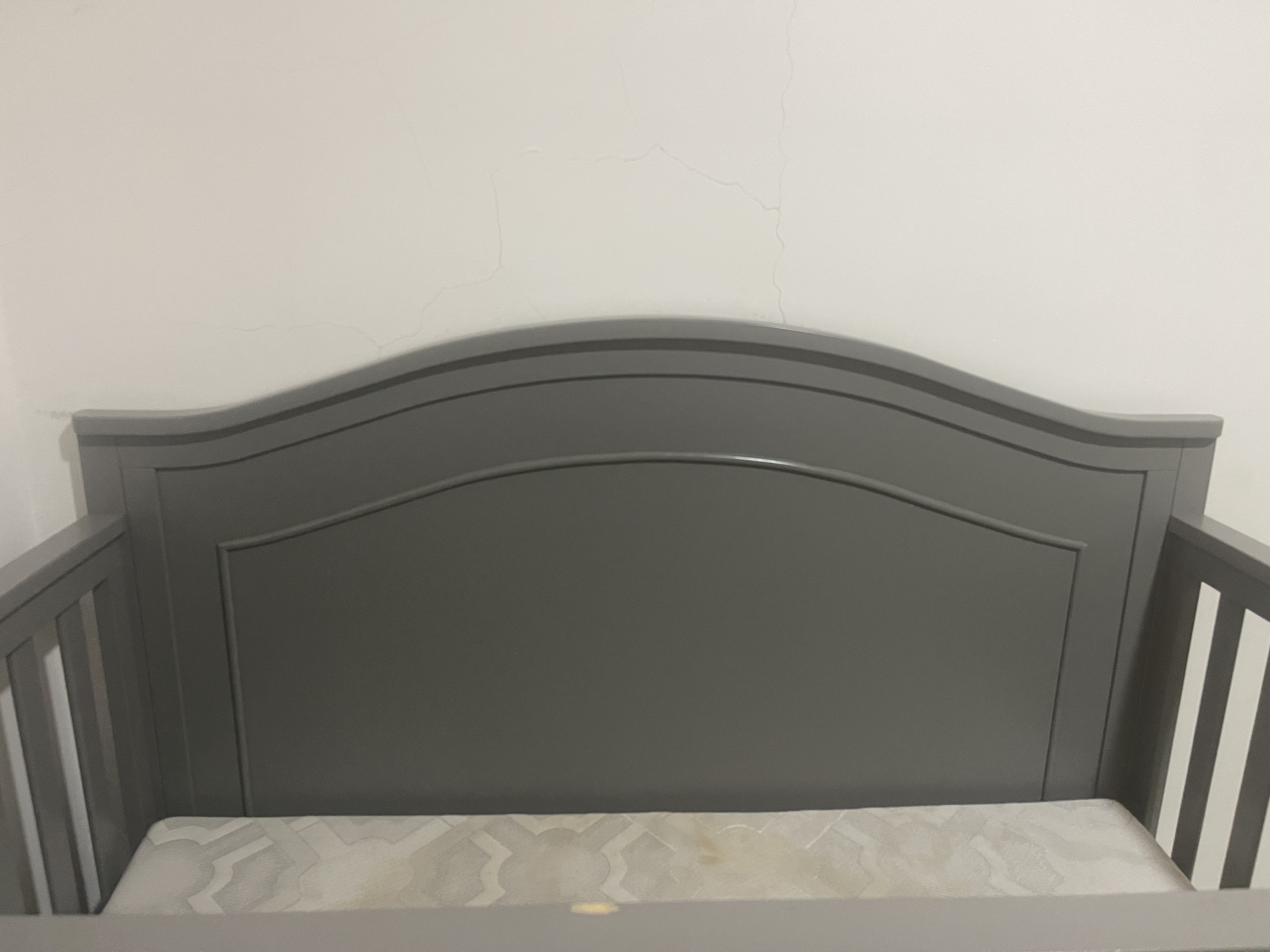 muebles - cuna gráco gris como nueva  4