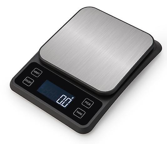 cocina - Báscula de cocina multifunción de acero inoxidable 3Kg/0,1Gr peso max 3000gr 0