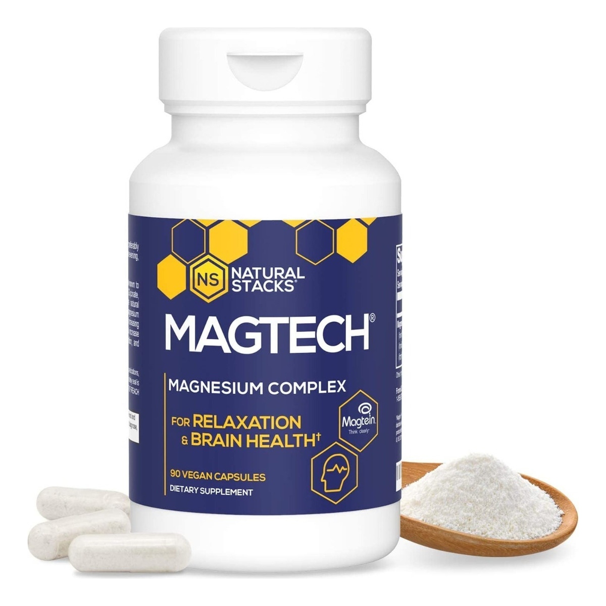 Salud y Equipamiento Médico - Complejo De Magnesio 200mg Natural