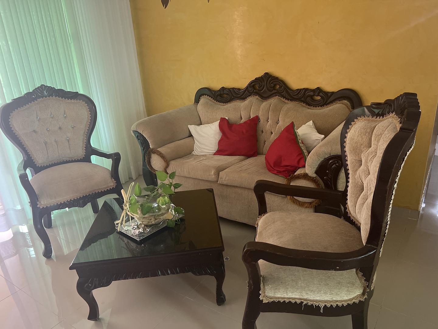 muebles y colchones - se venden muebles 30,000 y repisa en caoba 17,000 7