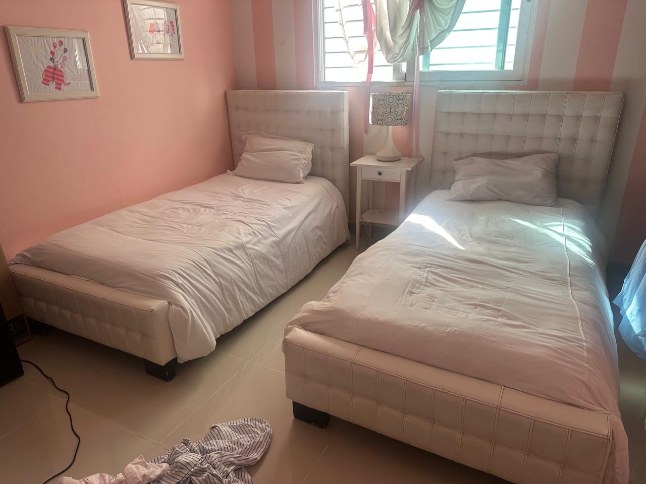 muebles y colchones - Juego de 2 camas twin  2