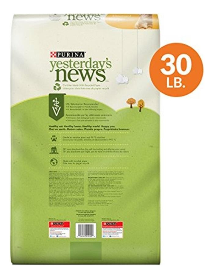 Salud y Equipamiento Médico - Purina Yesterdays News Arena Para Gatos De Papel Sin Perfume 1