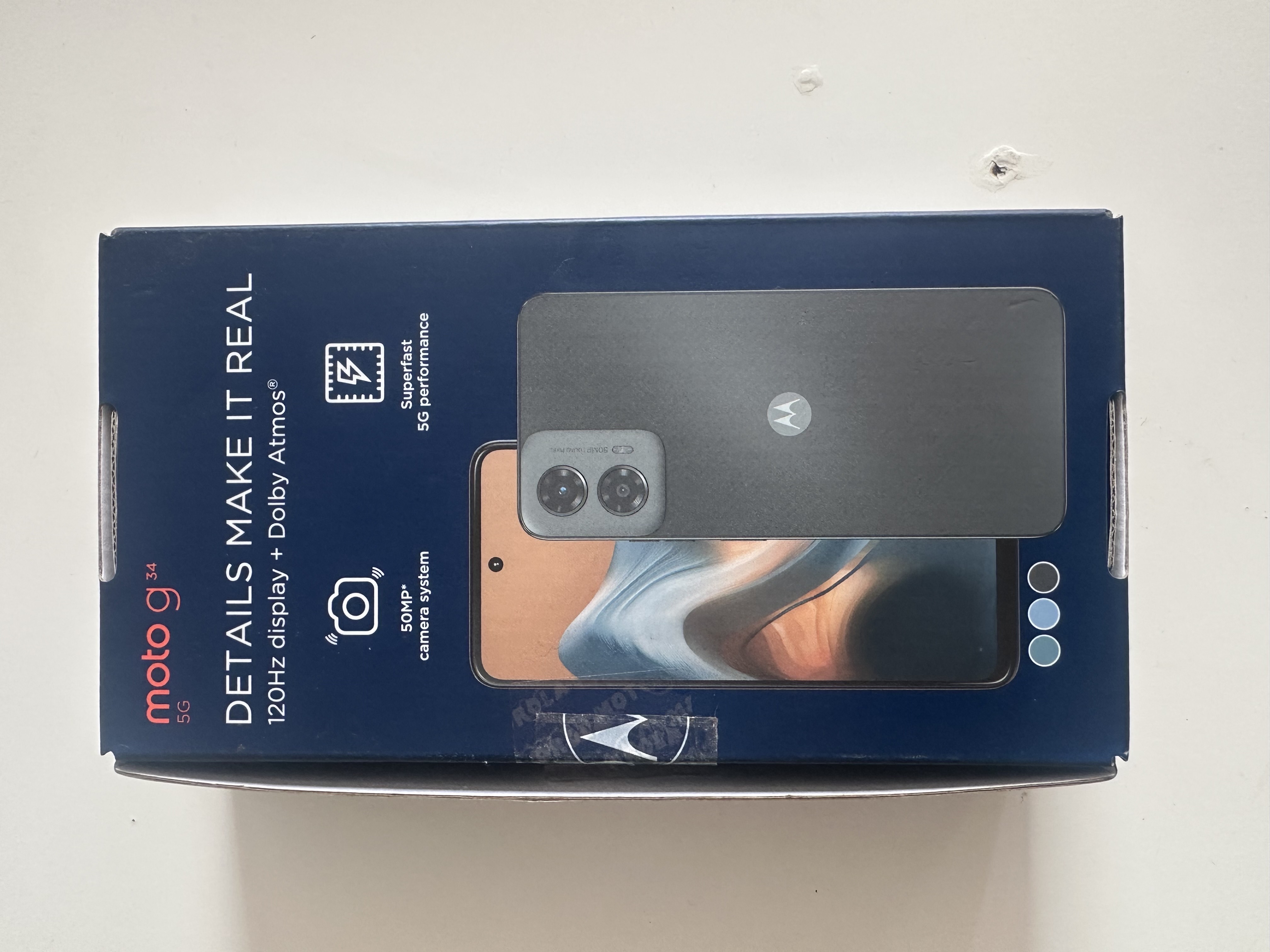celulares y tabletas - Celular Motorola g34- Nuevo sin uso previo 0
