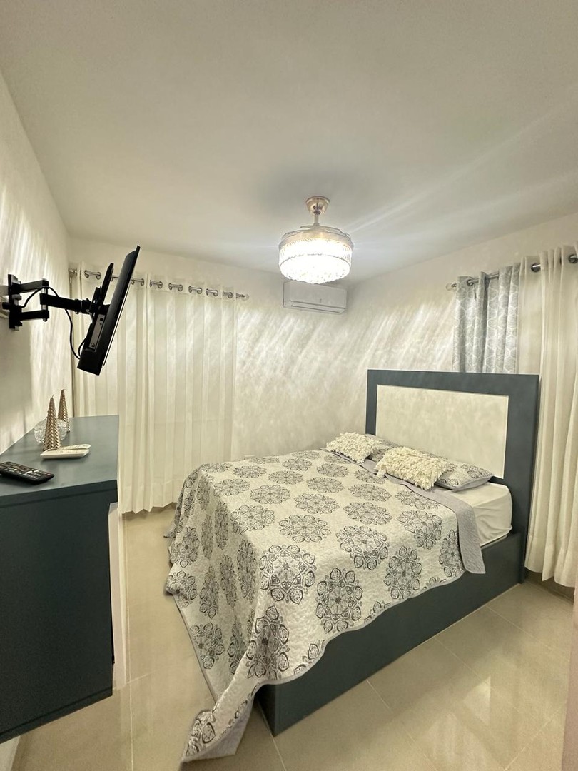 apartamentos - Apartamento Amueblado en Alquiler  4