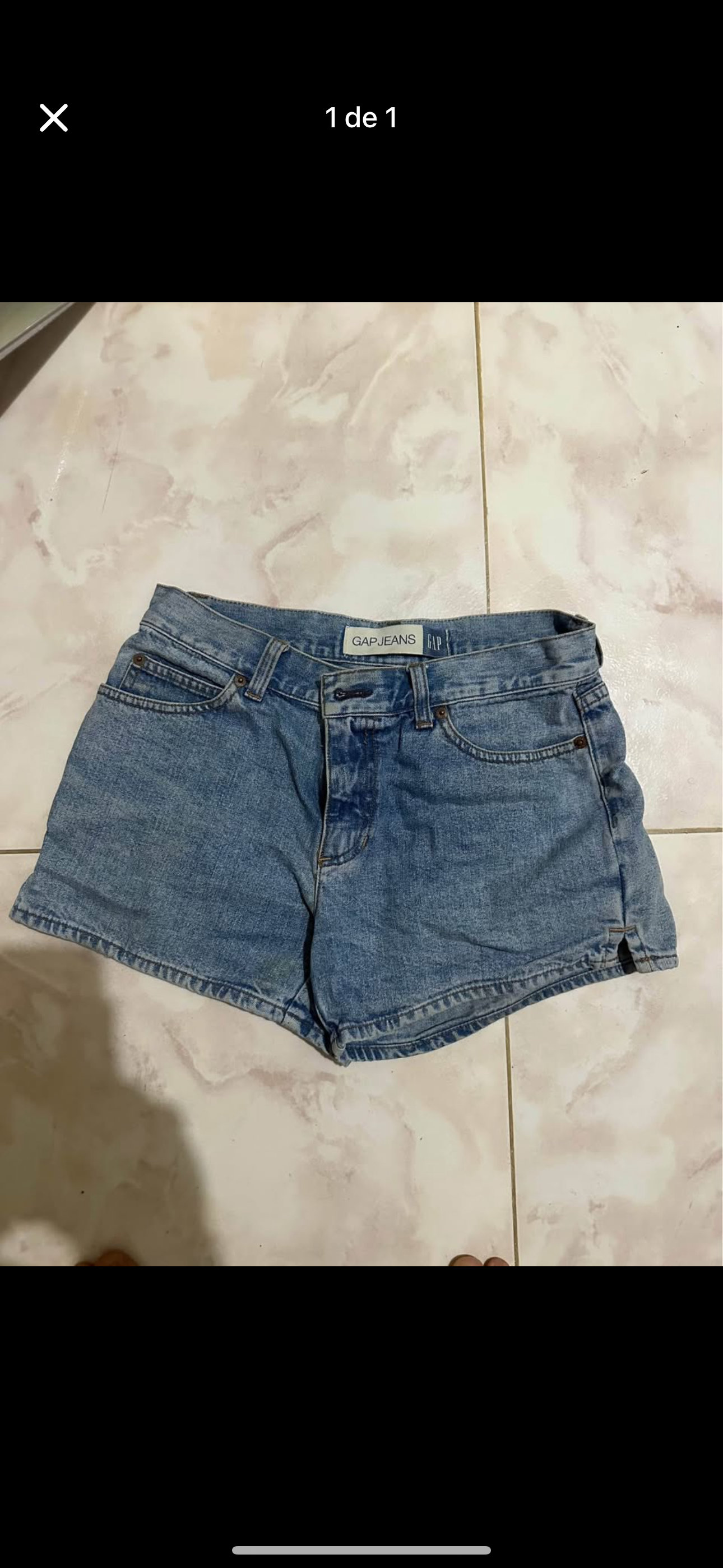 ropa para mujer - vendo pantalón corto  0