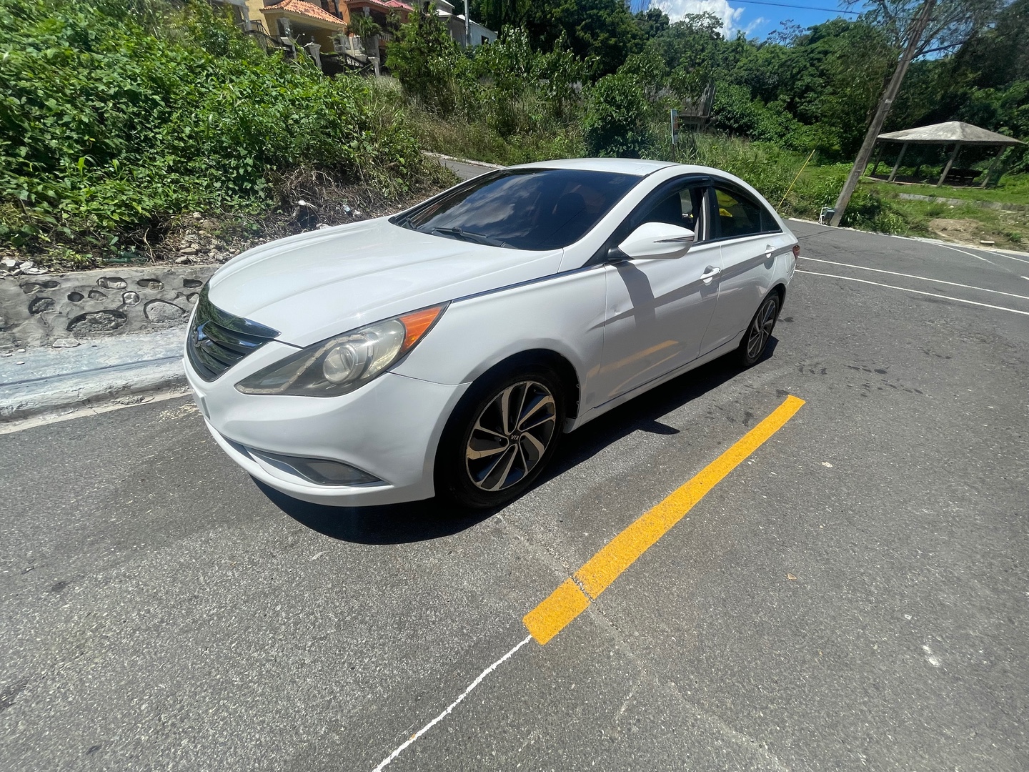 carros - Hyundai Y20 2014 blanco original  2