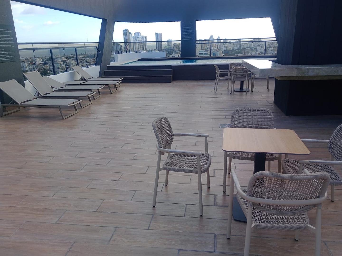 apartamentos - Alquilo Apto. Nueva Torre en Bella Vista. 4