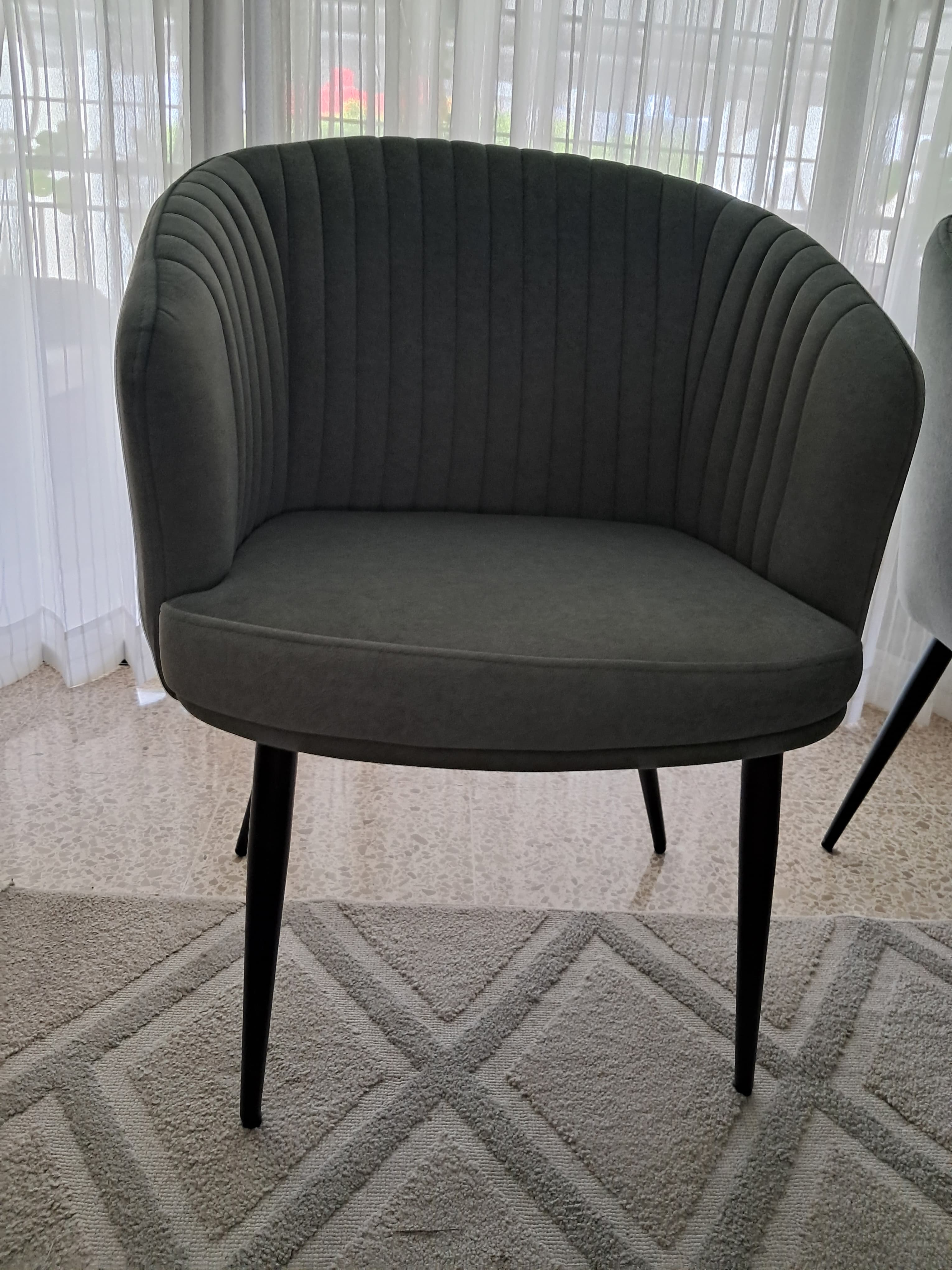 muebles y colchones - Silla color verde
