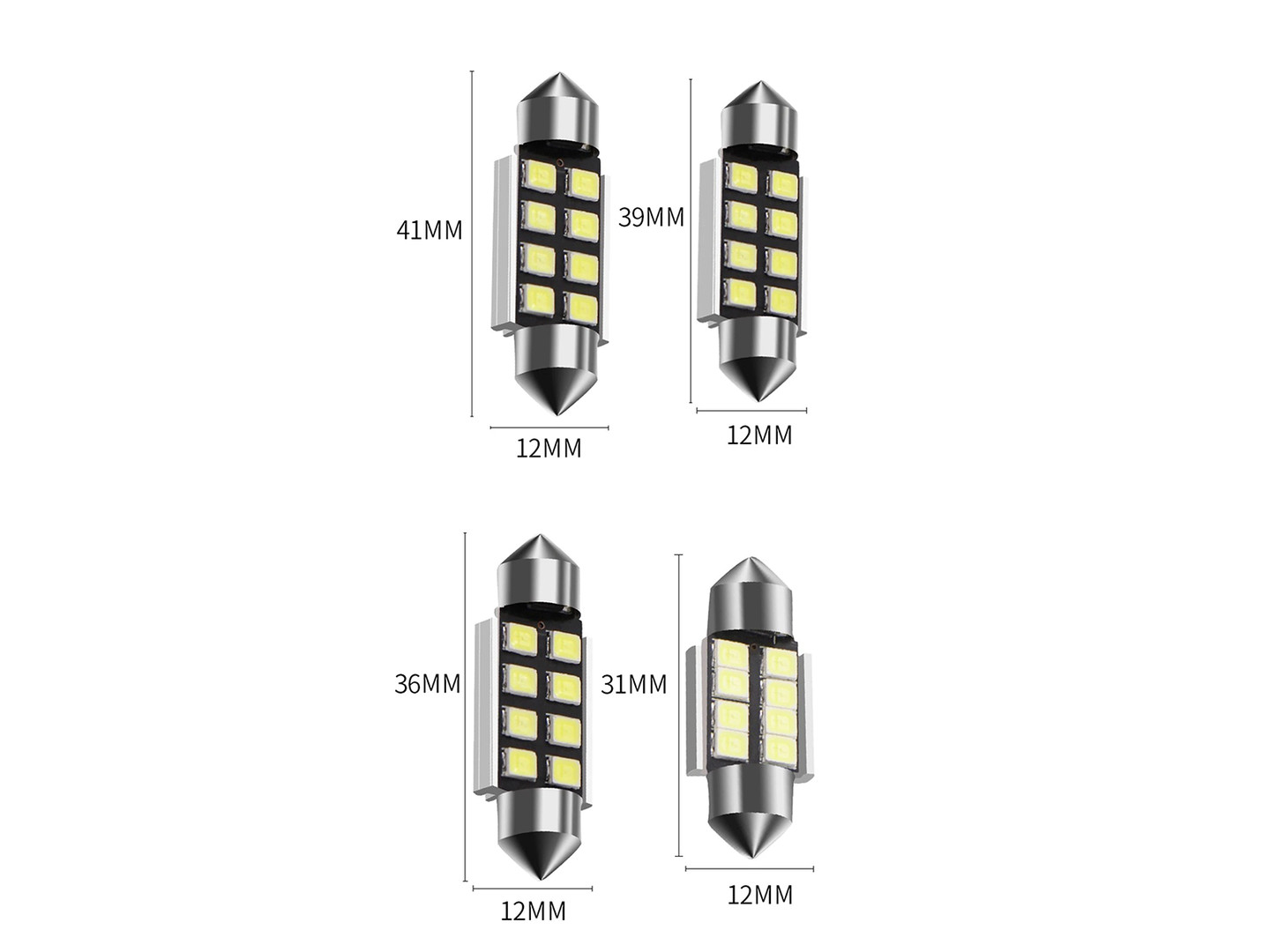 accesorios para vehiculos - Bombillo Led Para Interior De Vehículo 2